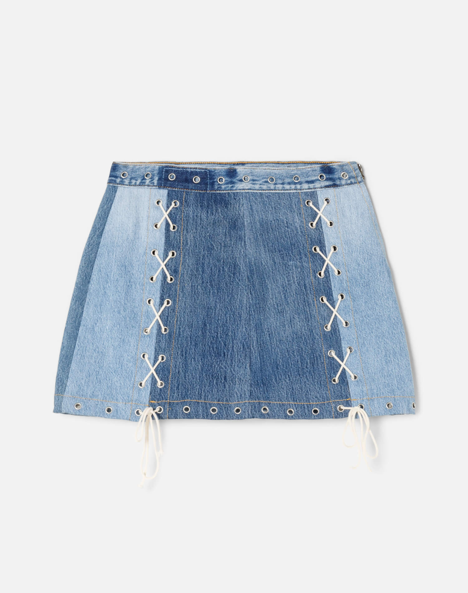 Womens | Denim Laced Midi | Indigo