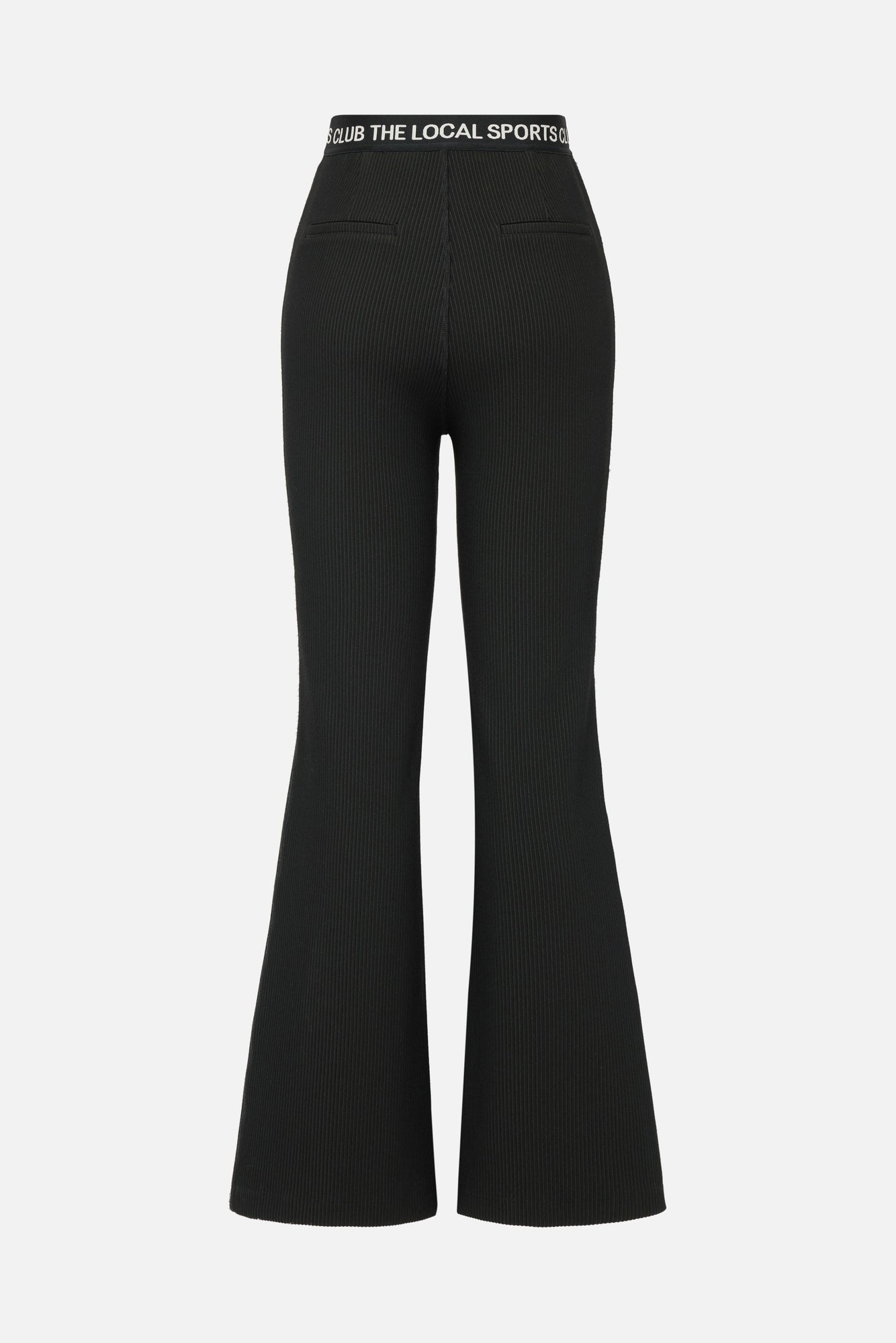 High-Waisted Wide-Leg Trouser | Black