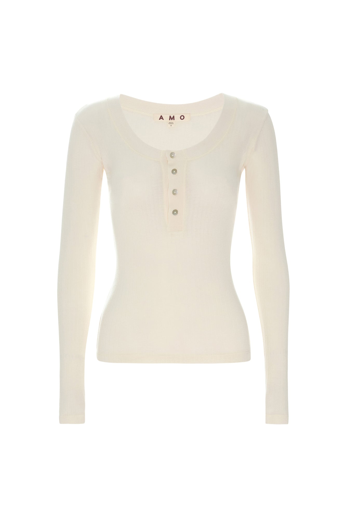 AMO Denim | Sweets Long Sleeve in Bone