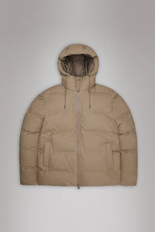 Rains Alta Puffer Jacket Beige Jacket