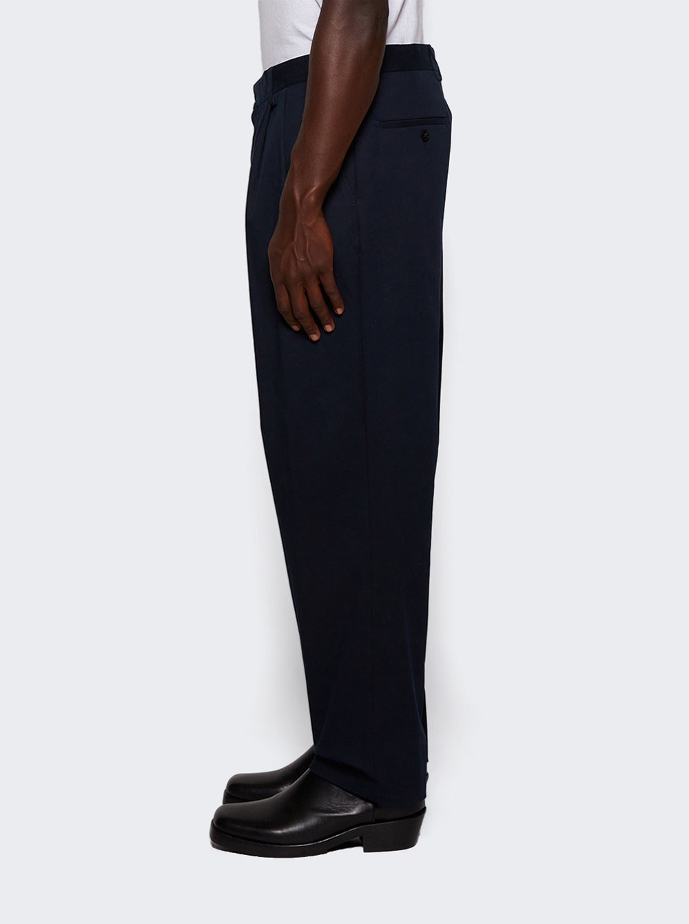 Men | Dries Van Noten | Pellow Pants Navy