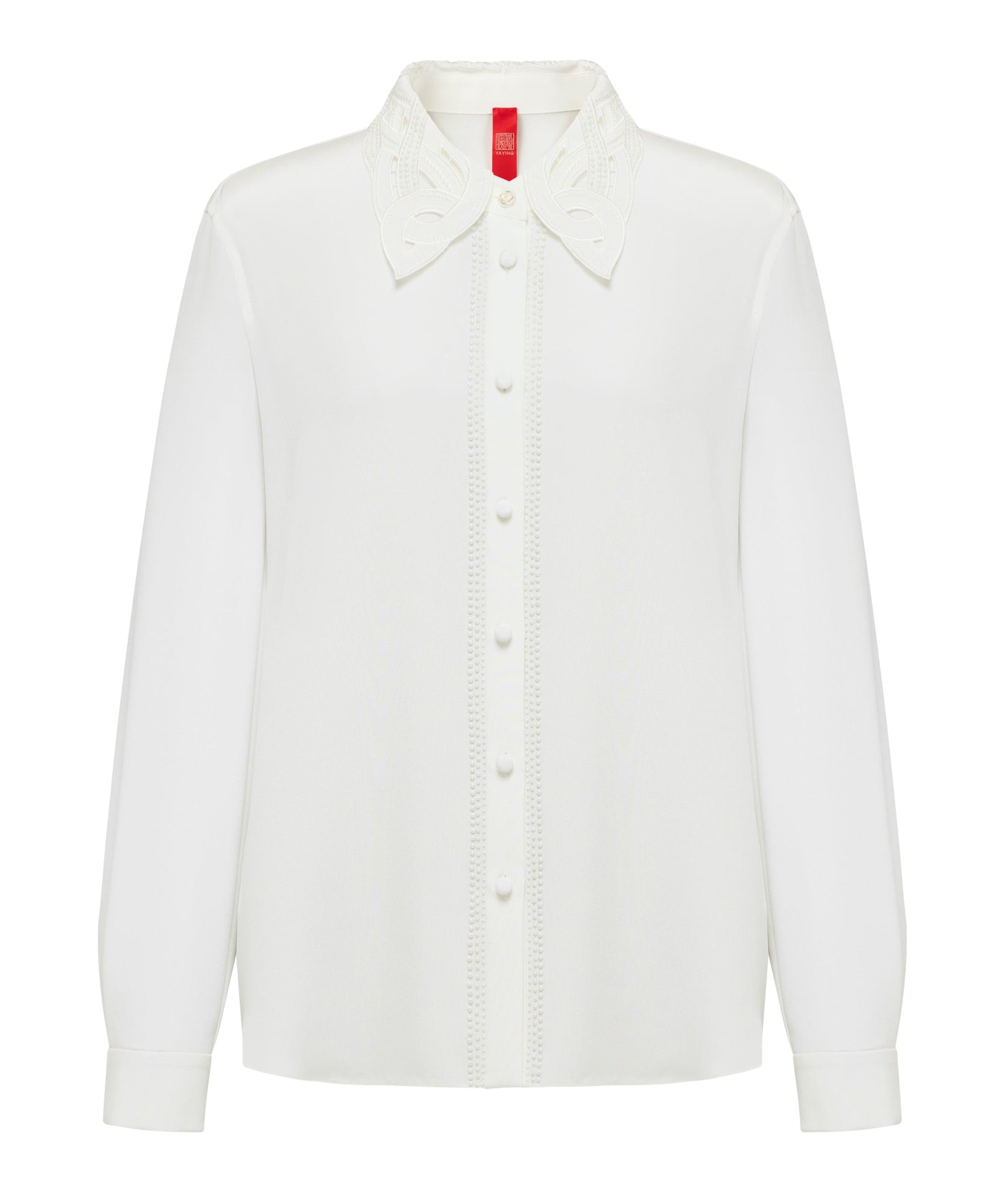 Classic Silk Shirt | White