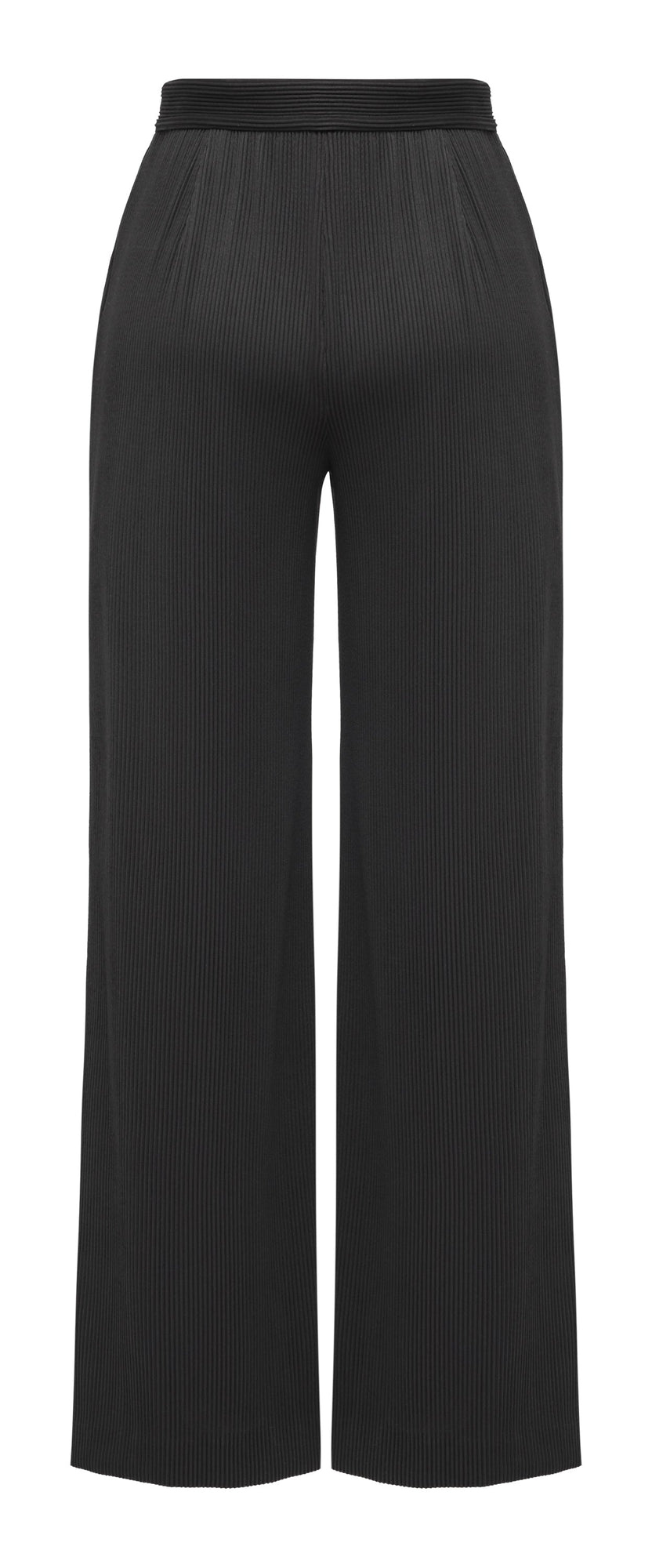 Straight-Leg Pants | Black