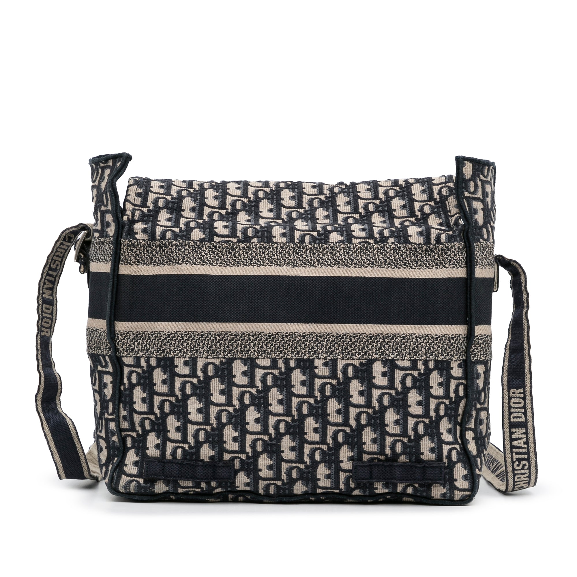 Dior | Pre-Owned Oblique Diorcamp | Blue/Navy