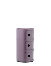 Componibili Classic Storage Unit - 3 Elements | Single | Purple