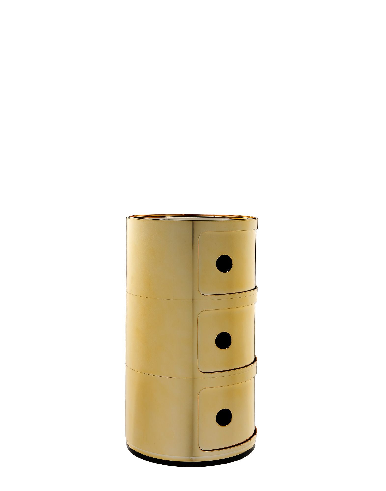 Componibili Metal Storage Unit - 3 Elements | Single | Gold