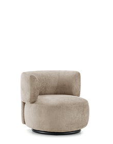 K-Waiting Armchair - Chenille | Single | Beige