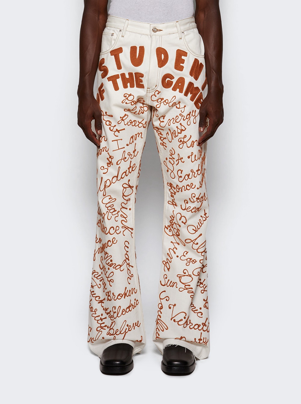 Men | Earthling VIP | Student Denim Jeans | White