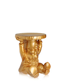 Gnome Side Table - Attila | Single | Gold