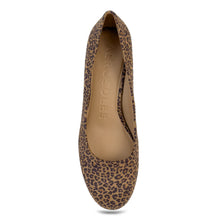 Ebel Dress Pump | Tan Multi Faux Mini Leopard Suede