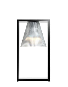 Light-Air Sculpture Table Lamp | Single | Black/Crystal