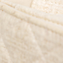 Chanel | Pre-Owned CC Coated Tweed Wallet On Chain - I | Brown/Beige