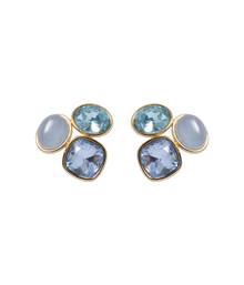 Lora Earrings in Blue - Loren Hope