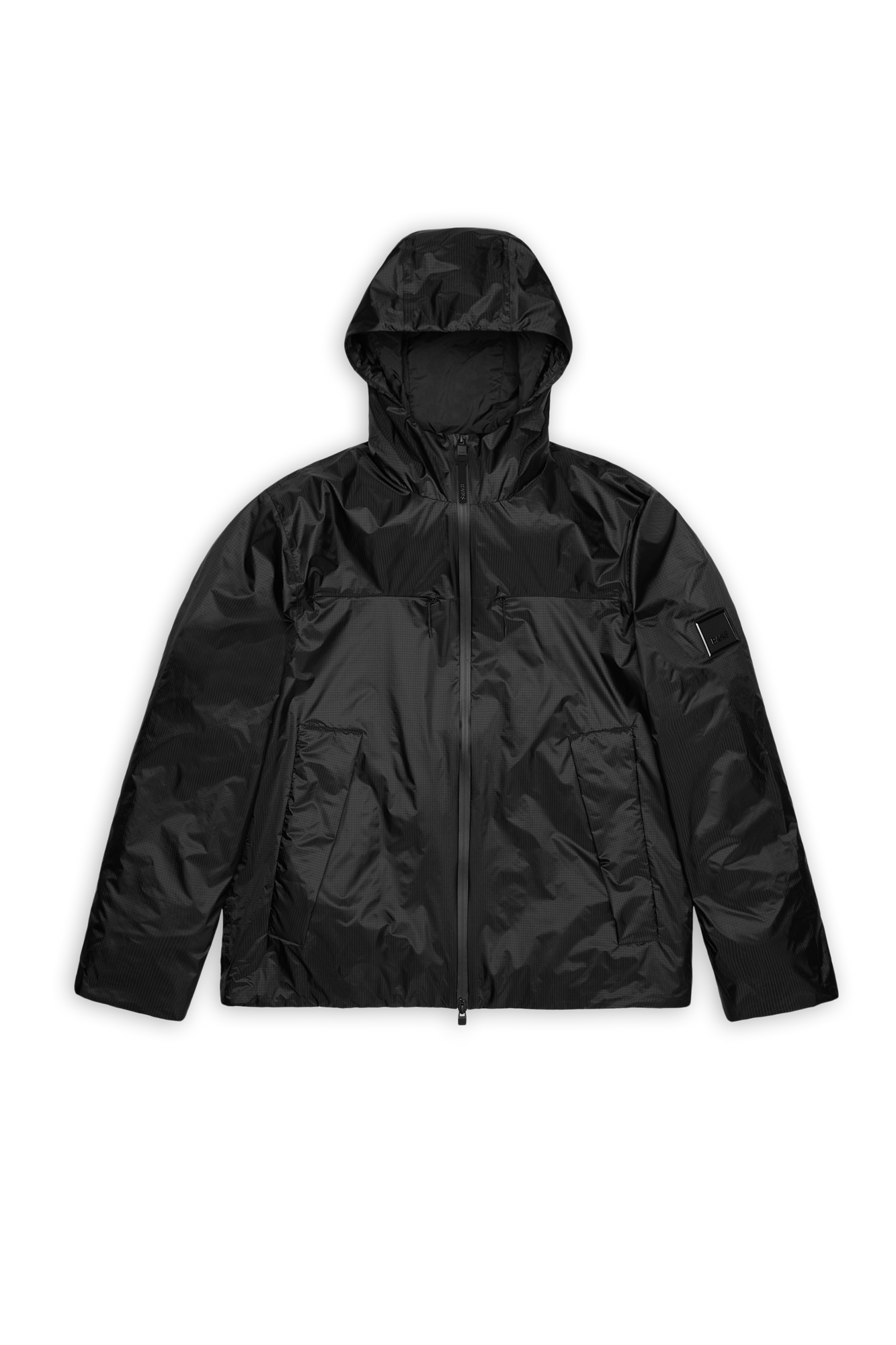 RAINS Kauto Insulated Pocket Jacket Black Jacket