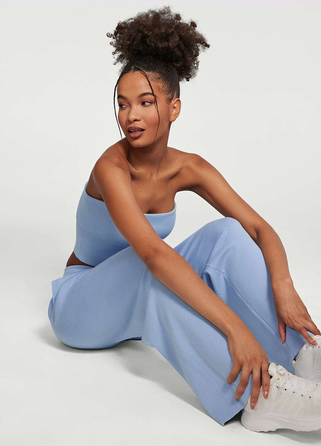 Cozy Luxe Sweatpants | Sky Blue