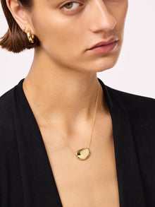 14K Gold Plated Lobster Clasp Statement Pendant Necklaces For Women Ana Luisa Jaycee