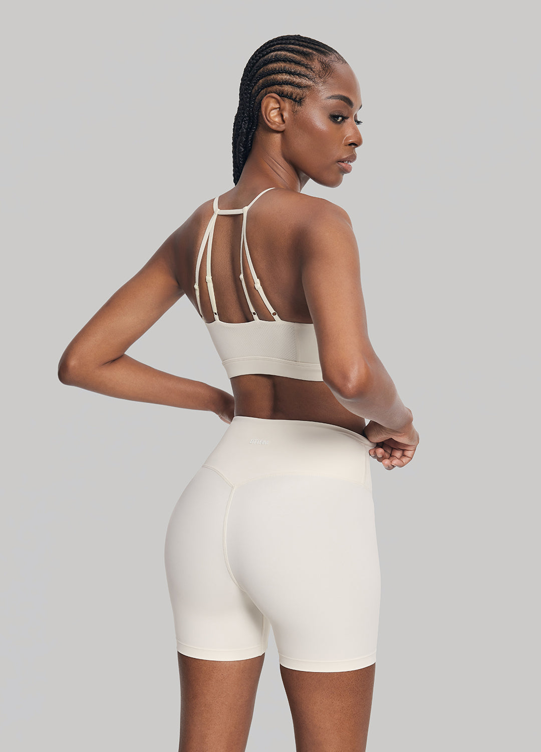 Airy Active Strap Top | Ivory