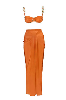 Nia Maxi Skirt | Mandarine Lush