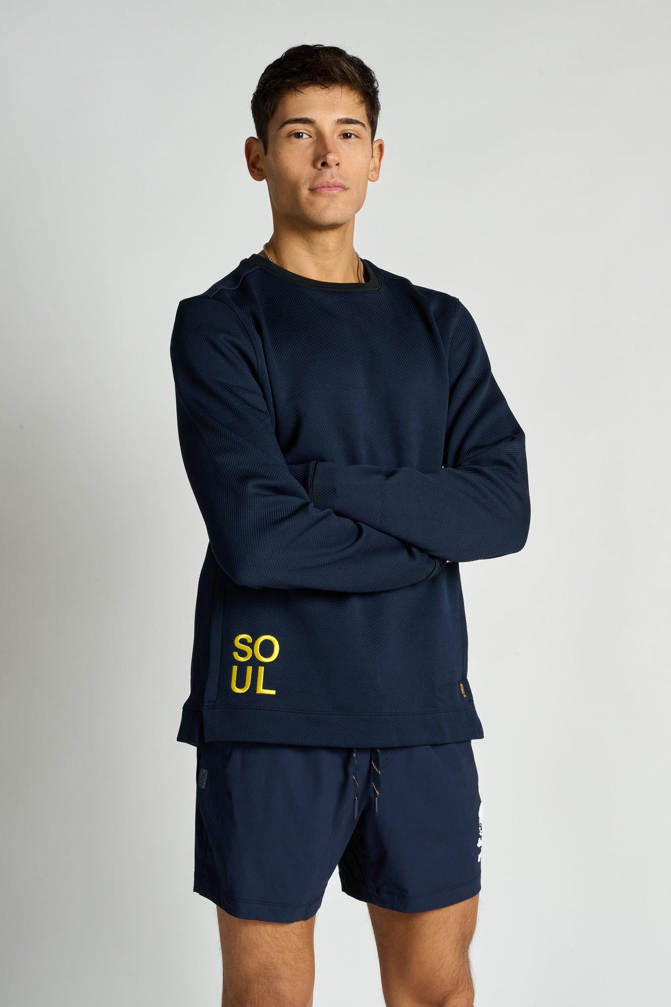 Rhone | Quantum Crewneck | True Navy