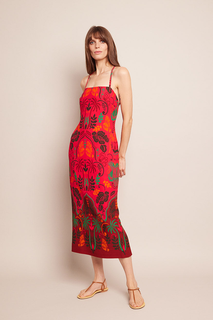 Dria Dress | Sanibel Island Pink