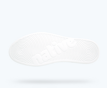 Bottom view of a Native Shoes Verona Print | Jiffy Black/ Shell White/ Pickle Foliage Footwear
