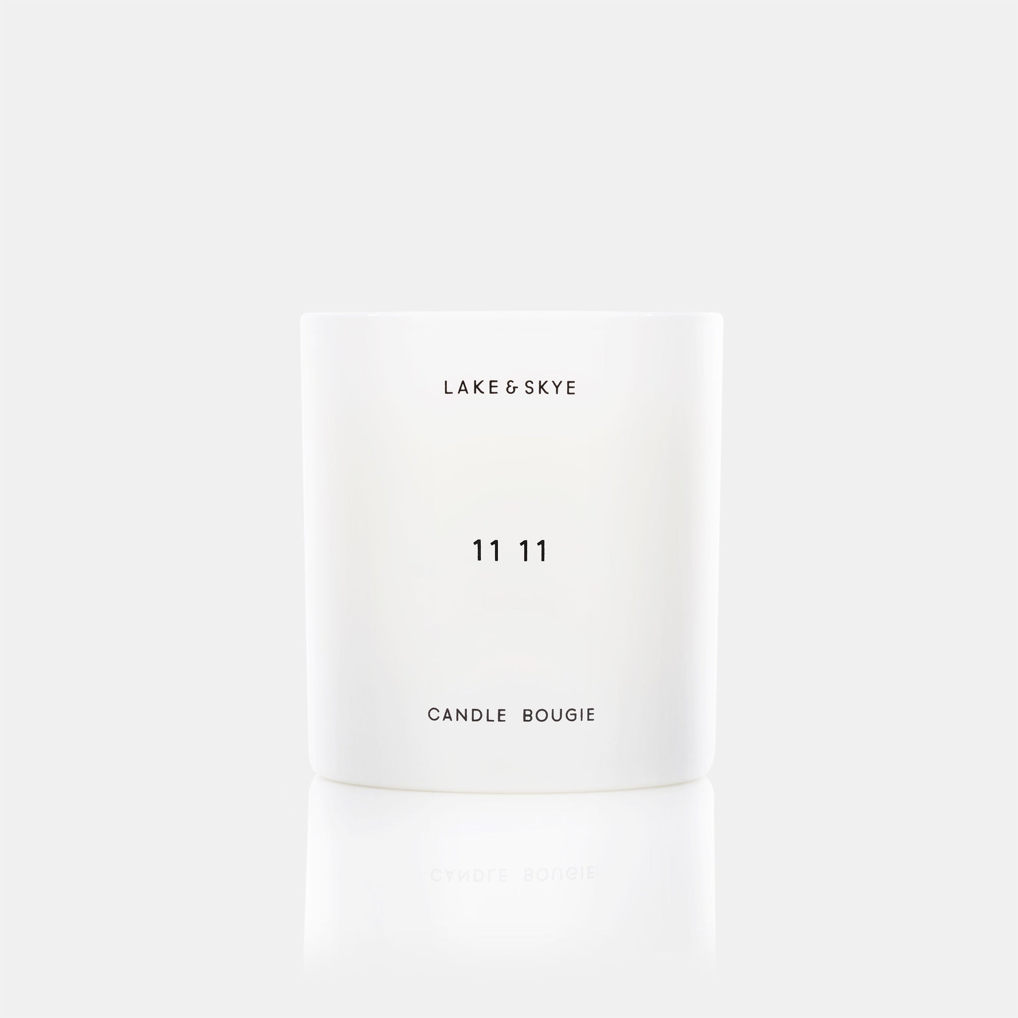 Lake and Skye Tru Fragrance & Beauty LLC | 11 11 Candle | Optic White