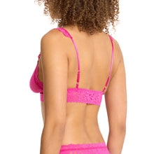 Signature Lace Crossover Bralette | Marmalade (Pink)