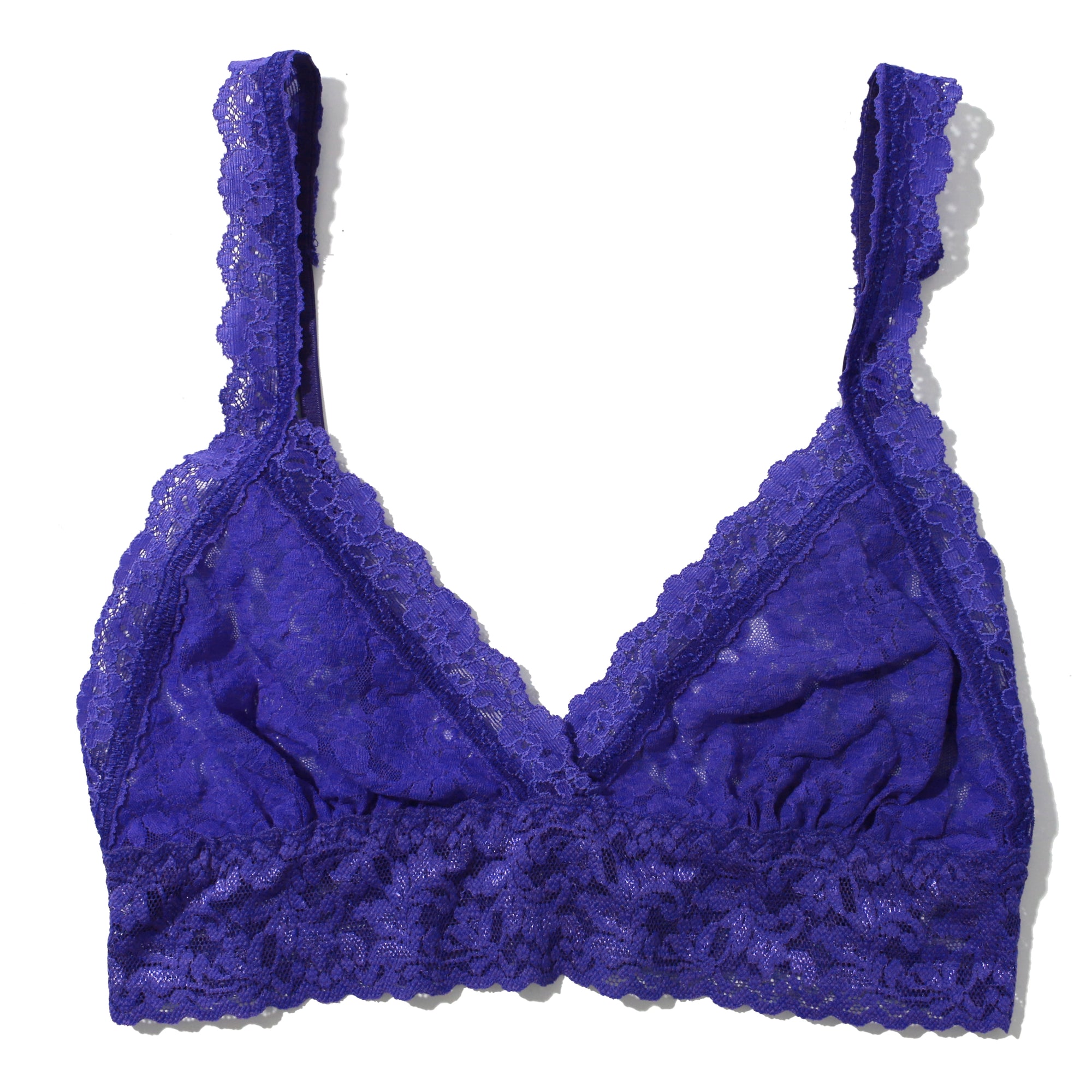 Signature Lace Crossover Bralette | Violets Are Blue