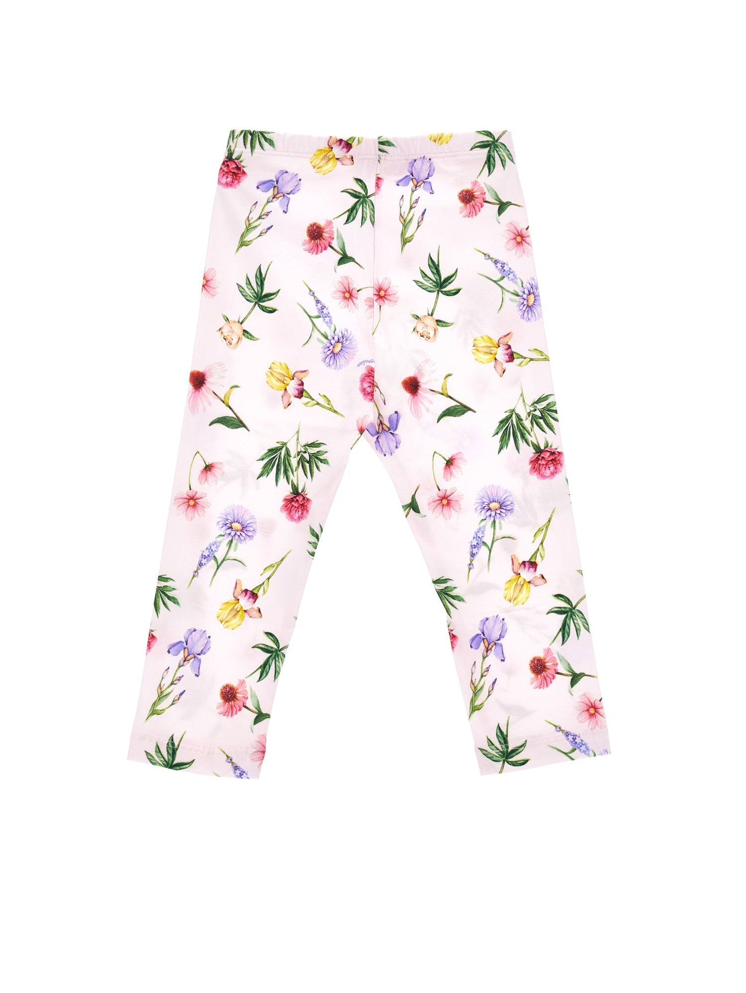 Girls | Floral Jersey Leggings | FairyTale Pink