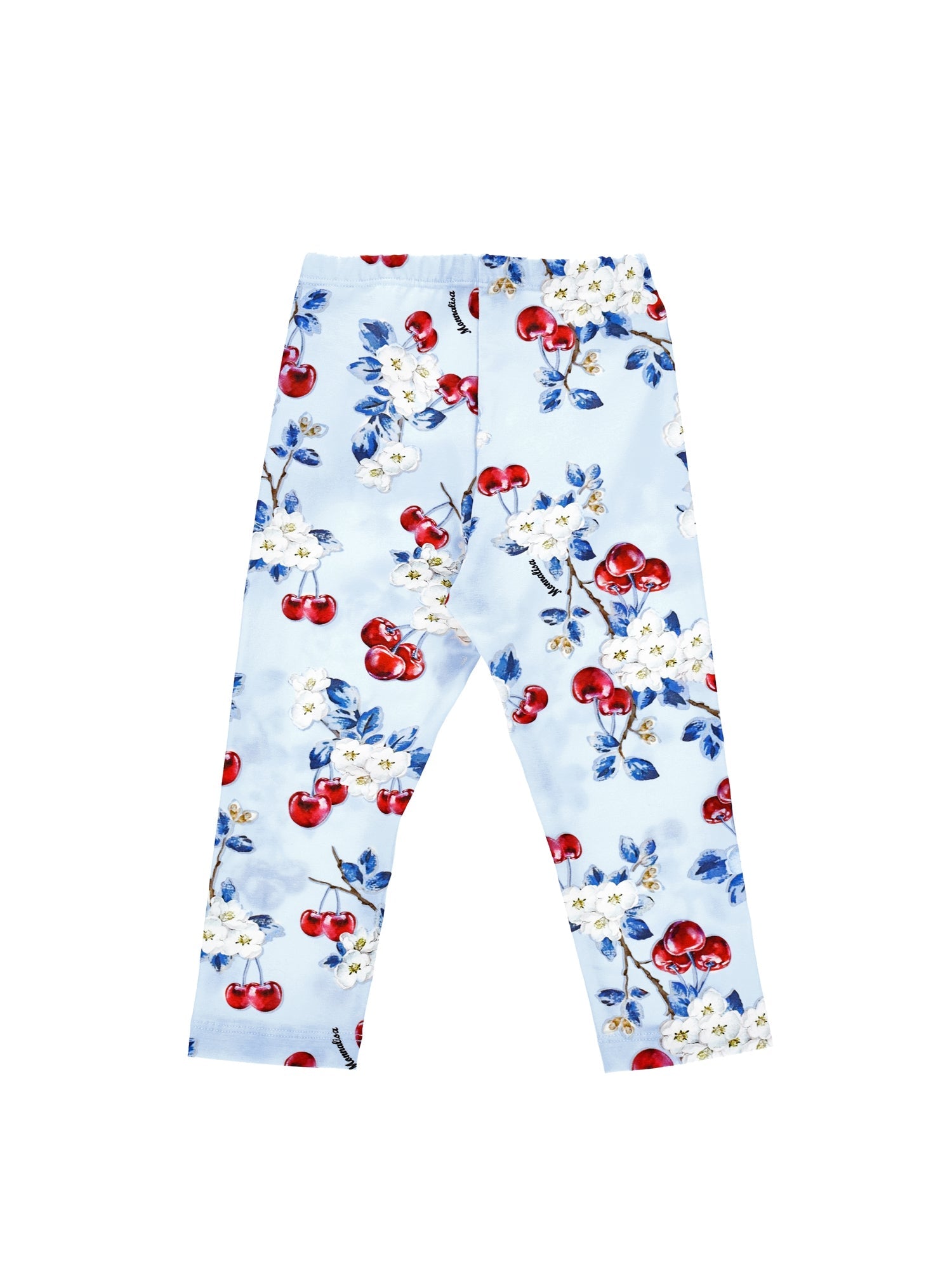 Girls | Cherry Print Leggings | Cloud