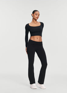 Soft Seamless Lounge Pants | Black