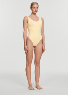Scoop Back Bodysuit | Lemon Meringue