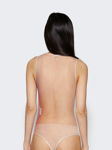 Women | Courrèges | Aura Tulle Bodyuit | Carmel