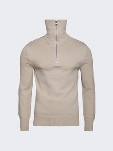 Men | Courrèges | Trucker Knit Sweater | Clay