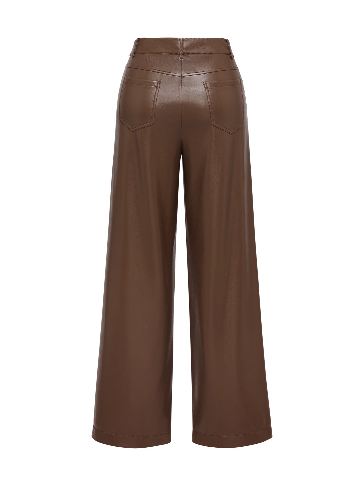 Pleated Pant | Brown