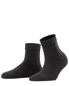 Womens | Light Cuddle Pads Short Socks | Black