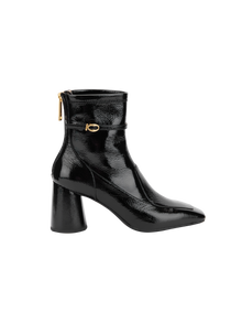 Ankle Heel Boots | Black