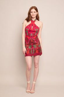 Perla Mini Dress | Sanibel Island Pink