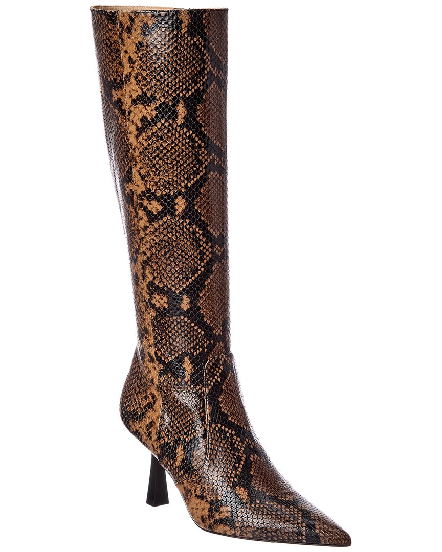 Stuart Weitzman | Womens | Stuart Supersculpt Zip Boot 75 | Brown