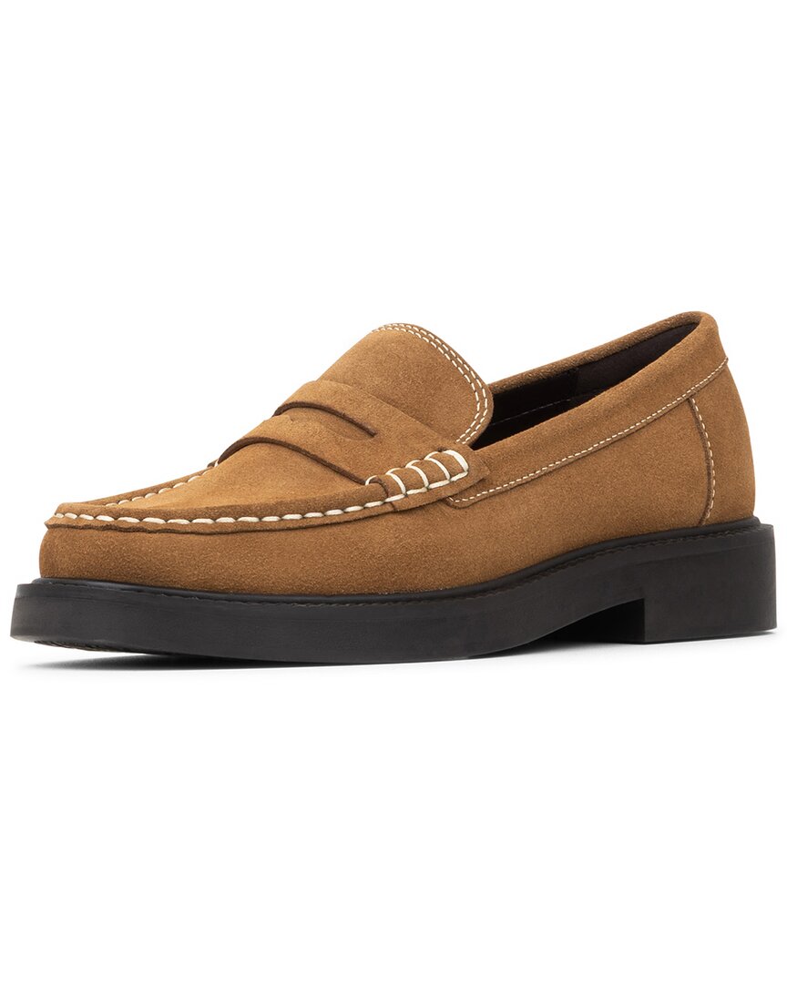 Donald Pliner | Womens | Gaspar Suede Loafer | Brown