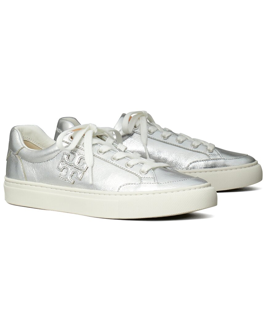 Tory Burch | Womens | Leather Sneaker | Grey Multi