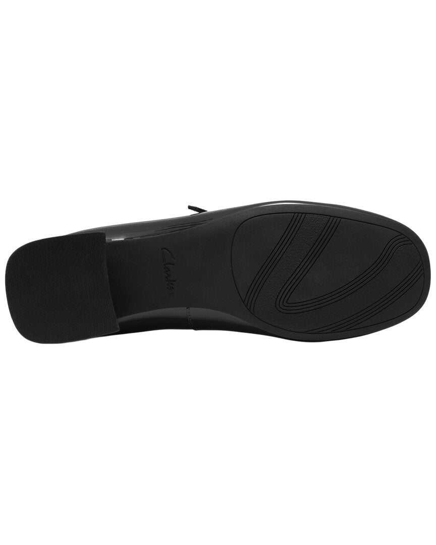 Clarks | Womens | Daiss30 Shine Patent Flat | Black