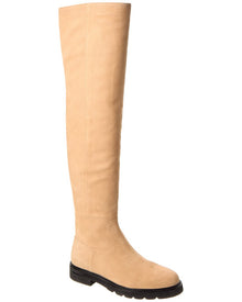 Stuart Weitzman | Womens | Chicago Lug Suede Over-The-Knee Boot | Brown