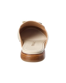 Ferragamo | Womens | Gancini Leather Mule | White