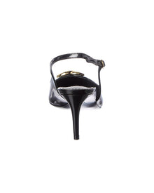 Dolce & Gabbana | Womens | DG Logo Patent Slingback Pump | Black