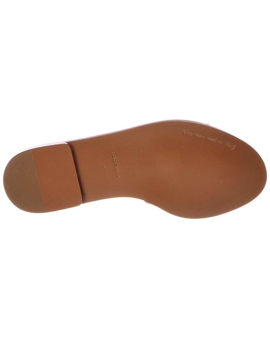Dolce & Gabbana | Womens | DG Leather Sandal | Black