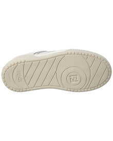 FENDI | Womens | Match Leather & Mesh Platform Sneaker | White