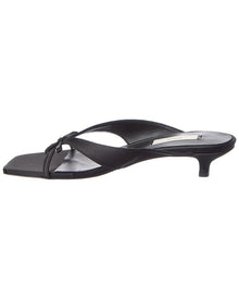TOTEME | Womens | Satin Sandal | Black