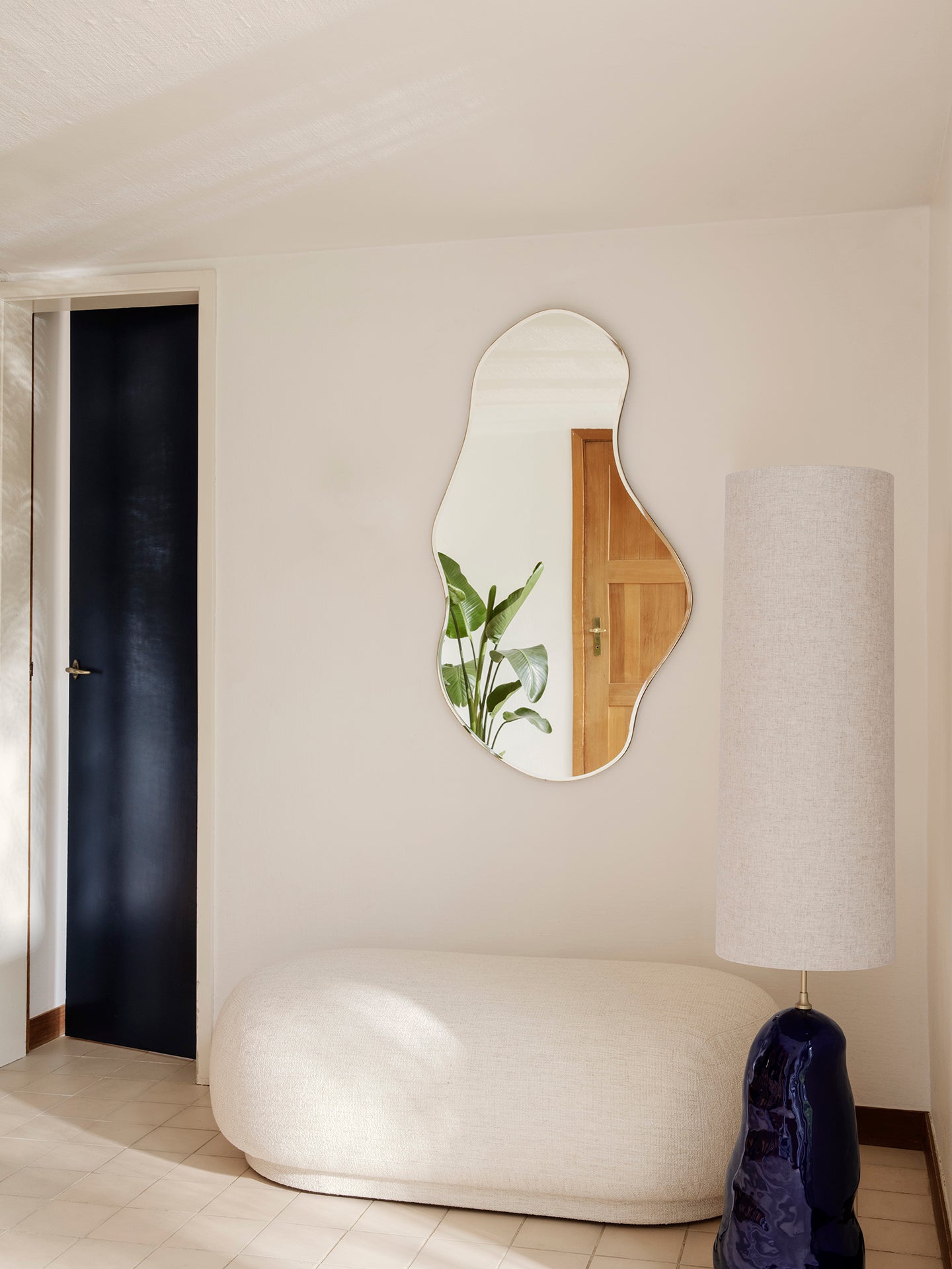 Hebe Lamp Base | Large | UL | Deep Blue
