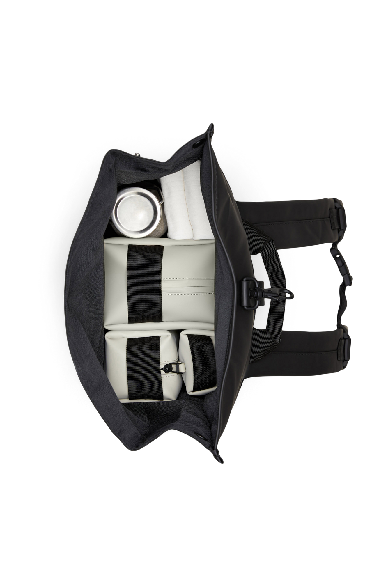 Unisex | Top Roll Backpack W3 | Black